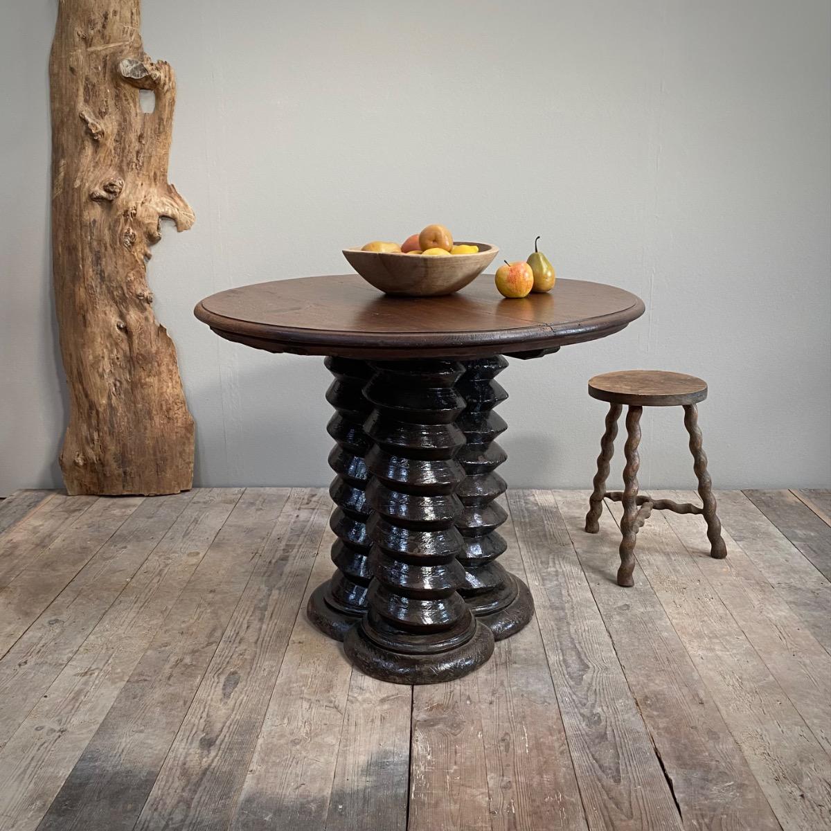 Primitive cellar table