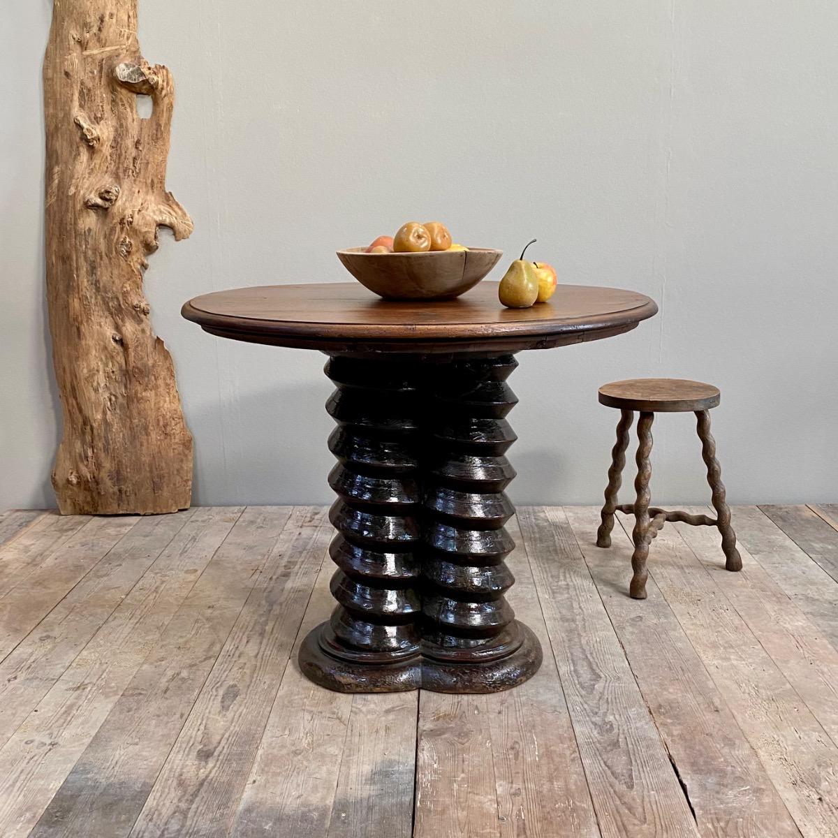 Primitive cellar table