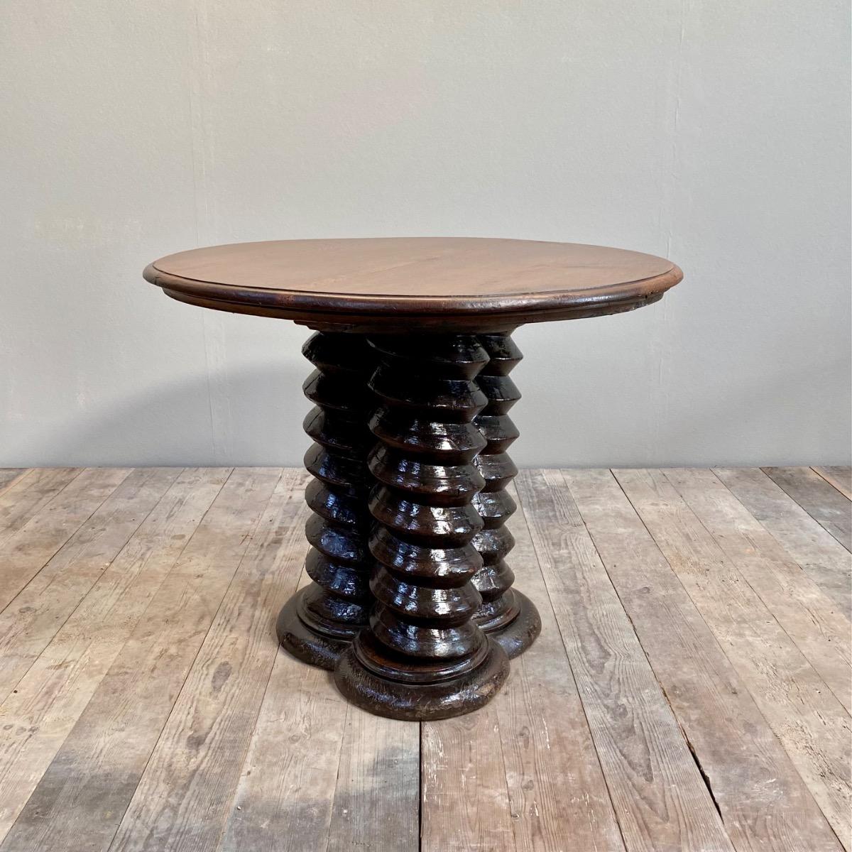 Primitive cellar table